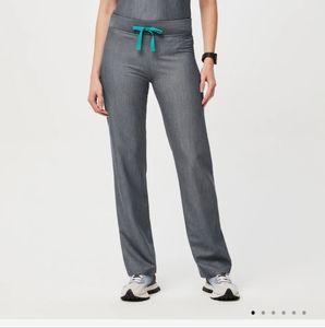 Graphite color Figs livingston scrub pants